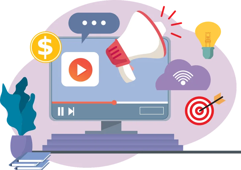 Computer Marketing Megaphone Stickdatei – Natur