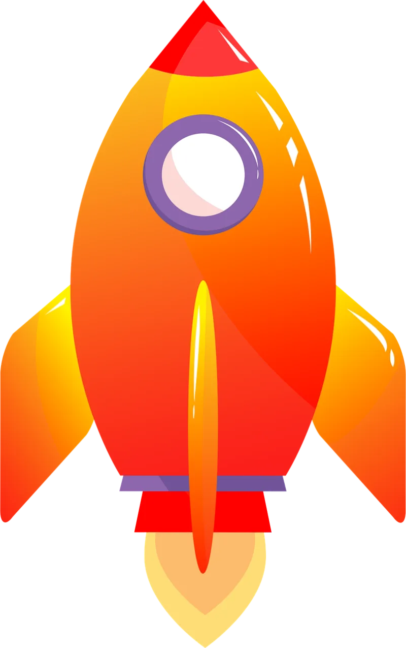 Rocket Spaceship Space Stickdatei – Kinder