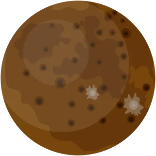 Planet Mercury Universe Stickdatei