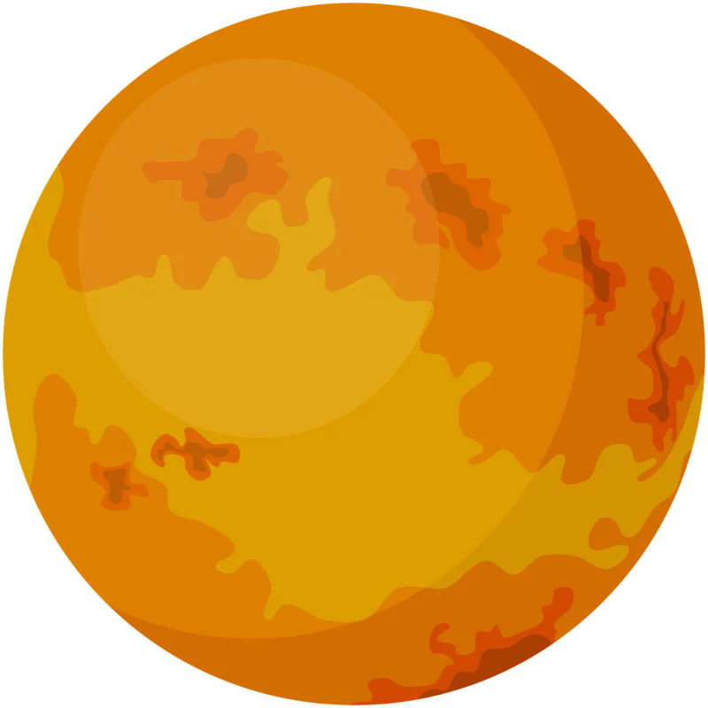 Venus Planet Nature Stickdatei – Natur