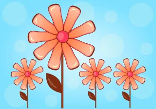 Flowers Beautiful flowers Drawing Stickdatei