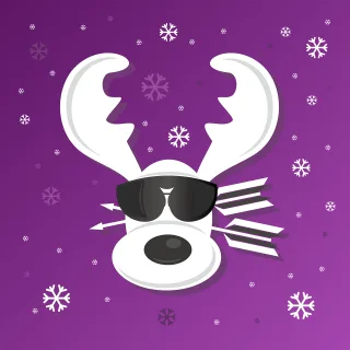 Deer Nature Reindeer Stickdatei
