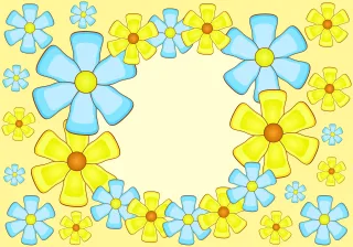 Floral background Happy mothers day Flower drawing Stickdatei – Blumen