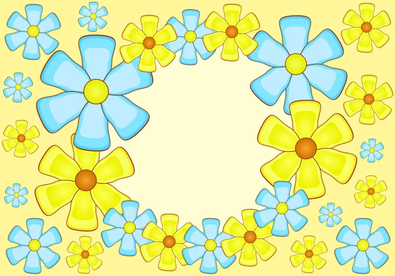 Floral background Happy mothers day Flower drawing Stickdatei – Blumen