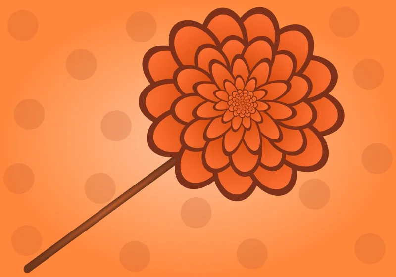 Dahlia Beautiful flowers Plant Stickdatei – Blumen