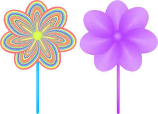 Rainbow Flower wallpaper Flowers Stickdatei
