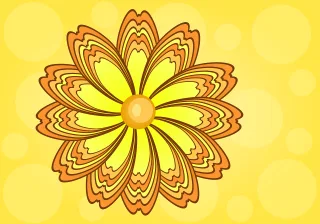 Flower Flower background Art Stickdatei – Blumen