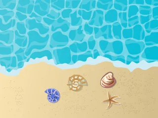 Sea Beach Seaside Stickdatei