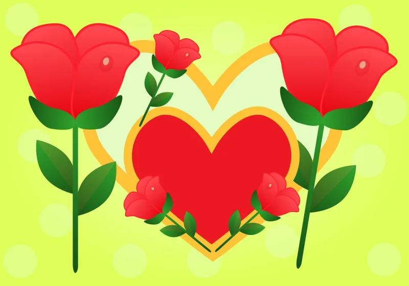 Floral card Greeting Red tulip Stickdatei – Blumen