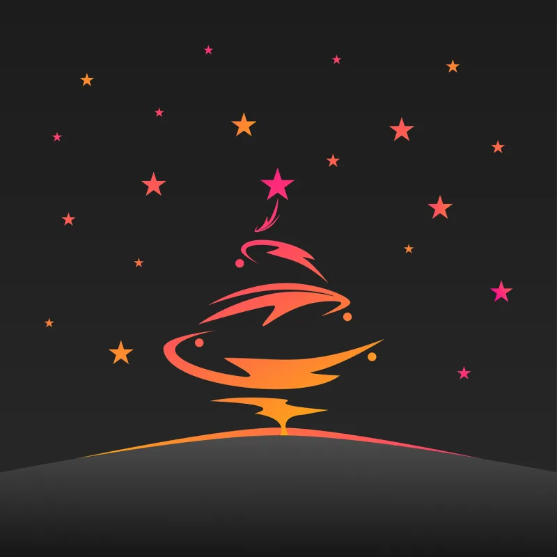 Tree Christmas tree Christmas Stickdatei – Weihnachten