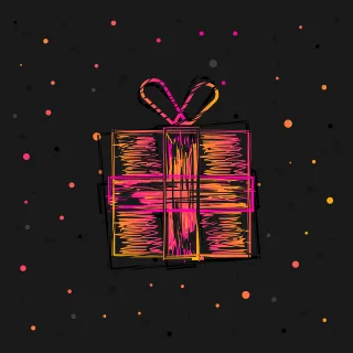 Present Gift Christmas Stickdatei