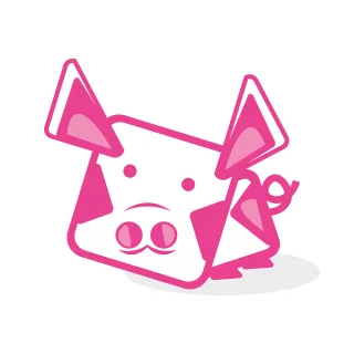 Pig Farm Animal Stickdatei