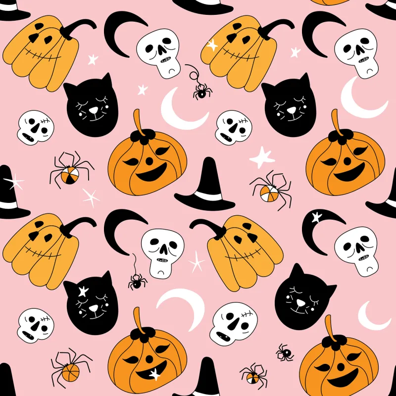Pumpkin Animal Cat Stickdatei – Tiere