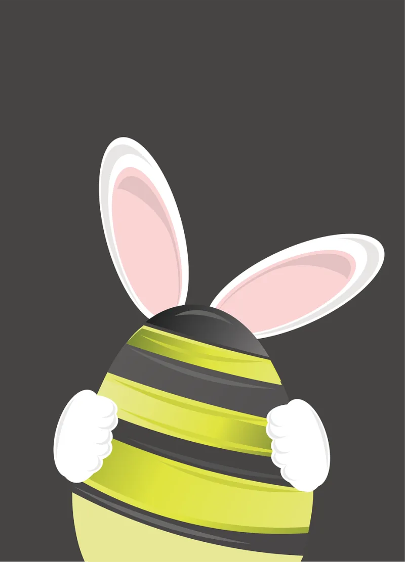 Rabbit Bunny Easter Stickdatei – Tiere