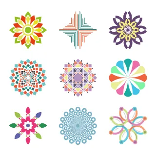 Shapes Bullet Abstract Stickdatei