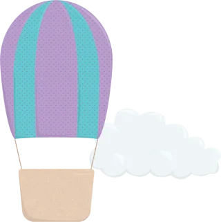Balloon Flight Fly Stickdatei