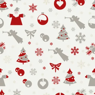 Seamless Tree Pattern Stickdatei