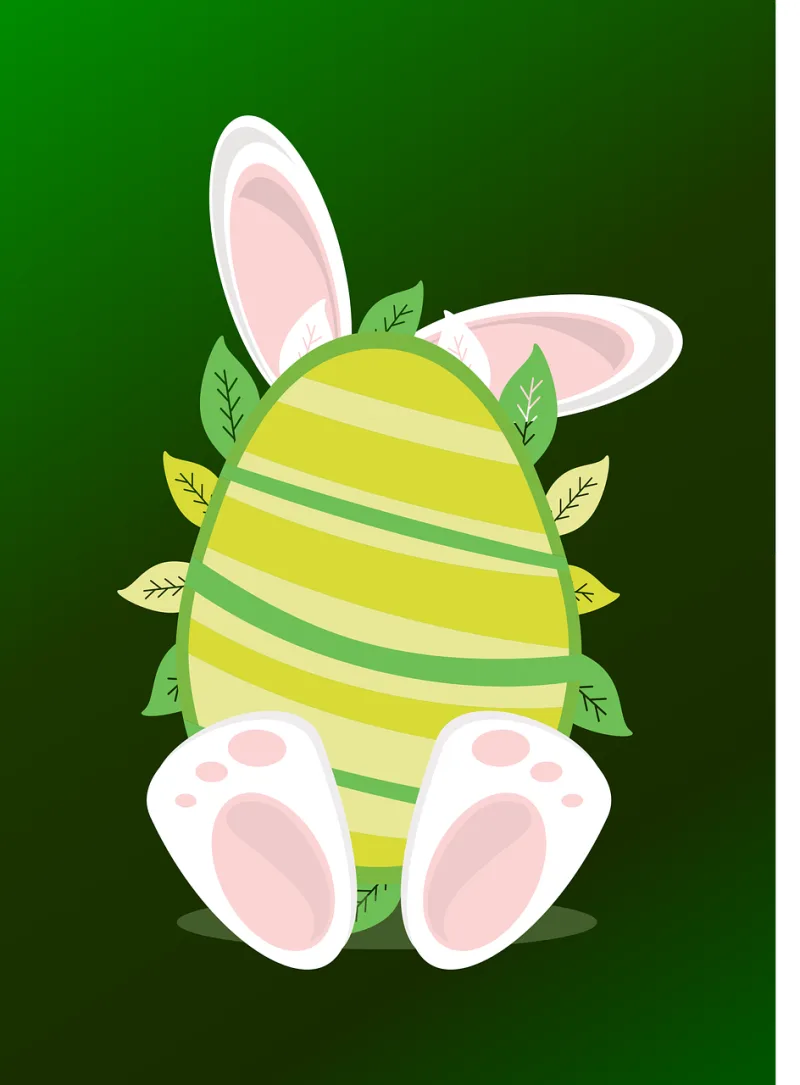 Bunny Rabbit Easter Stickdatei – Weihnachten