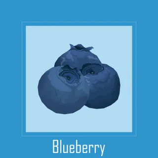 Blueberry Fruit Blue Stickdatei