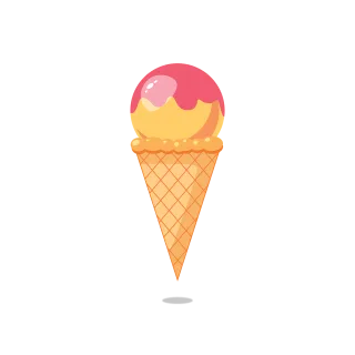 Ice cream Dessert Summer Stickdatei