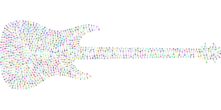 Guitar Music Musical instrument Stickdatei – Musik
