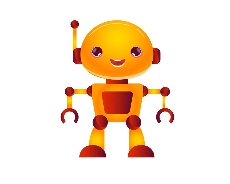 Robot Robotics Cartoon character Stickdatei – Kinder