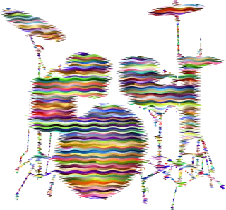Drums Musical instrument Line art Stickdatei