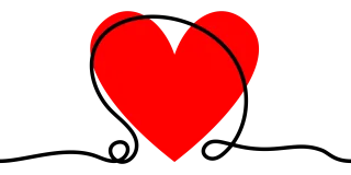 Love Heart Valentine Stickdatei