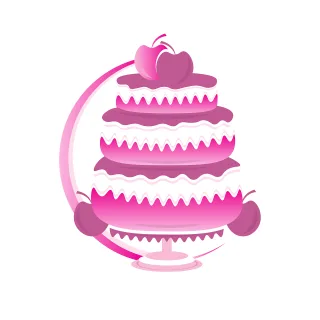 Cake Dessert Sweet Stickdatei