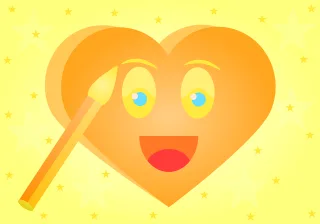 Heart Alegre Smile Stickdatei