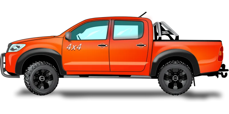 Car Truck Pick-up truck Stickdatei – Fahrzeuge
