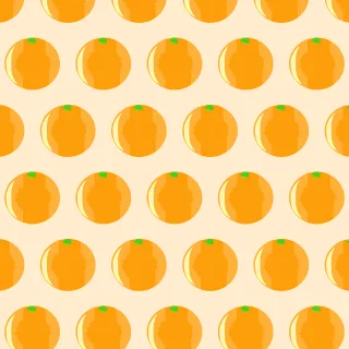 Oranges Orange pattern Fruits Stickdatei