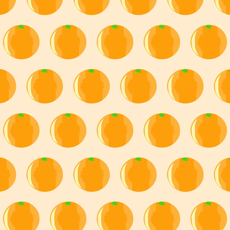 Oranges Orange pattern Fruits Stickdatei – Essen & Trinken