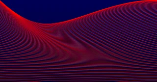 Abstract Wave Lines Stickdatei
