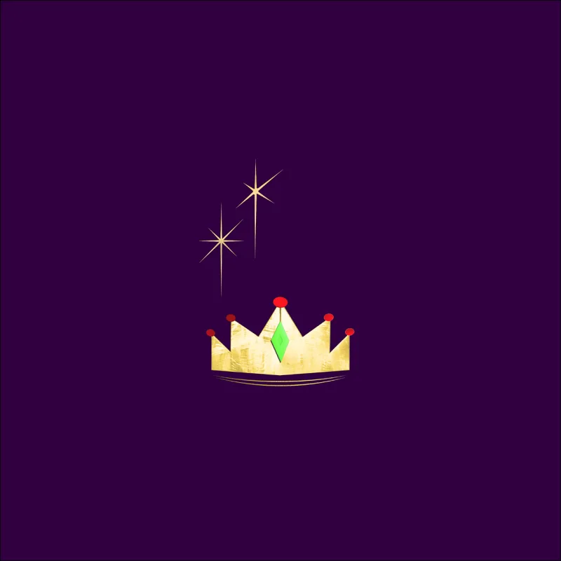 Crown King Royal Stickdatei – Natur
