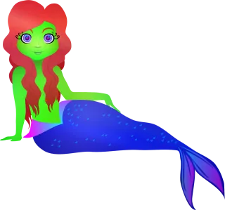 Mermaid Siren Mythology Stickdatei