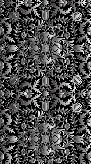 Floral pattern Beautiful flowers Beautiful wallpaper Stickdatei – Blumen