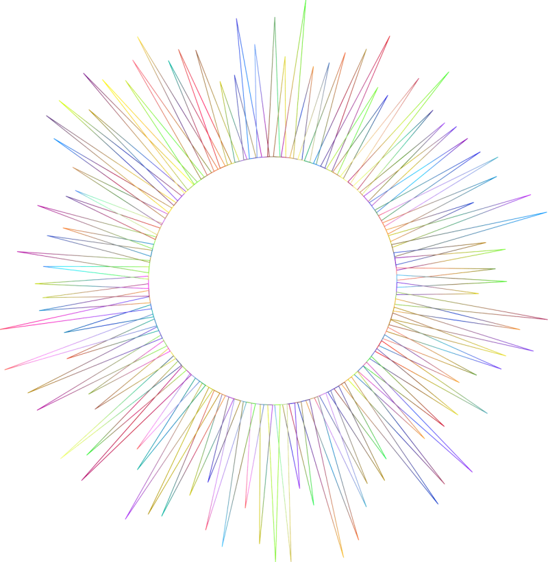 Sun Solar Star Stickdatei – Natur