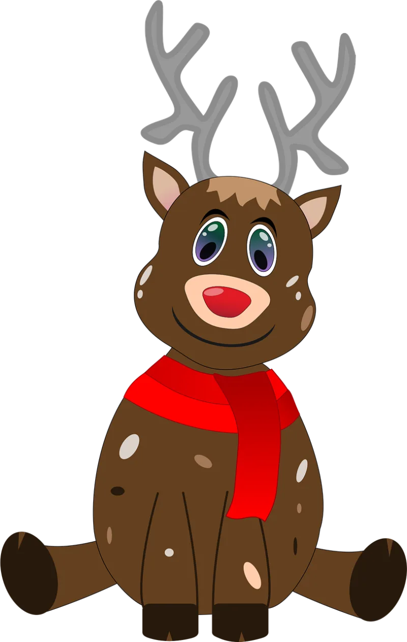 Reindeer Christmas Advent Stickdatei – Weihnachten