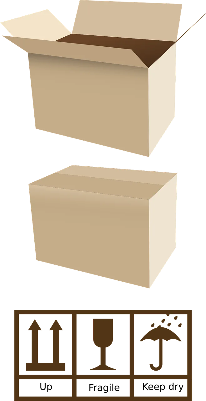 Moving boxes Carton Cardboard Stickdatei – Sport
