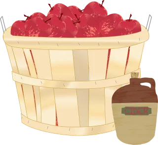 Apples Cider Apple cider Stickdatei