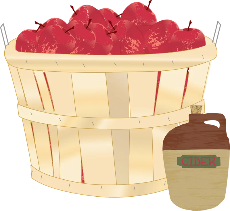 Apples Cider Apple cider Stickdatei – Essen & Trinken