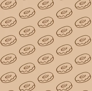 Donut Pink Cake Stickdatei