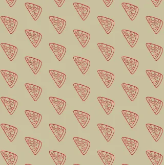 Pizza Beautiful wallpaper Pattern Stickdatei