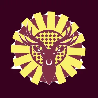 Deer Animal Wildlife Stickdatei