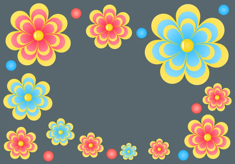 Floral background Flowers Beautiful flowers Stickdatei – Blumen
