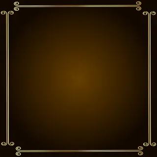 Gold frame Brown background Gold border Stickdatei