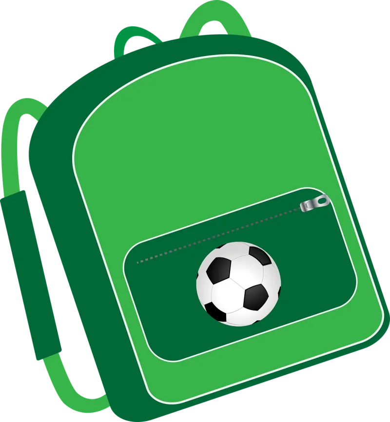 Backpack School bag Green bag Stickdatei – Sport
