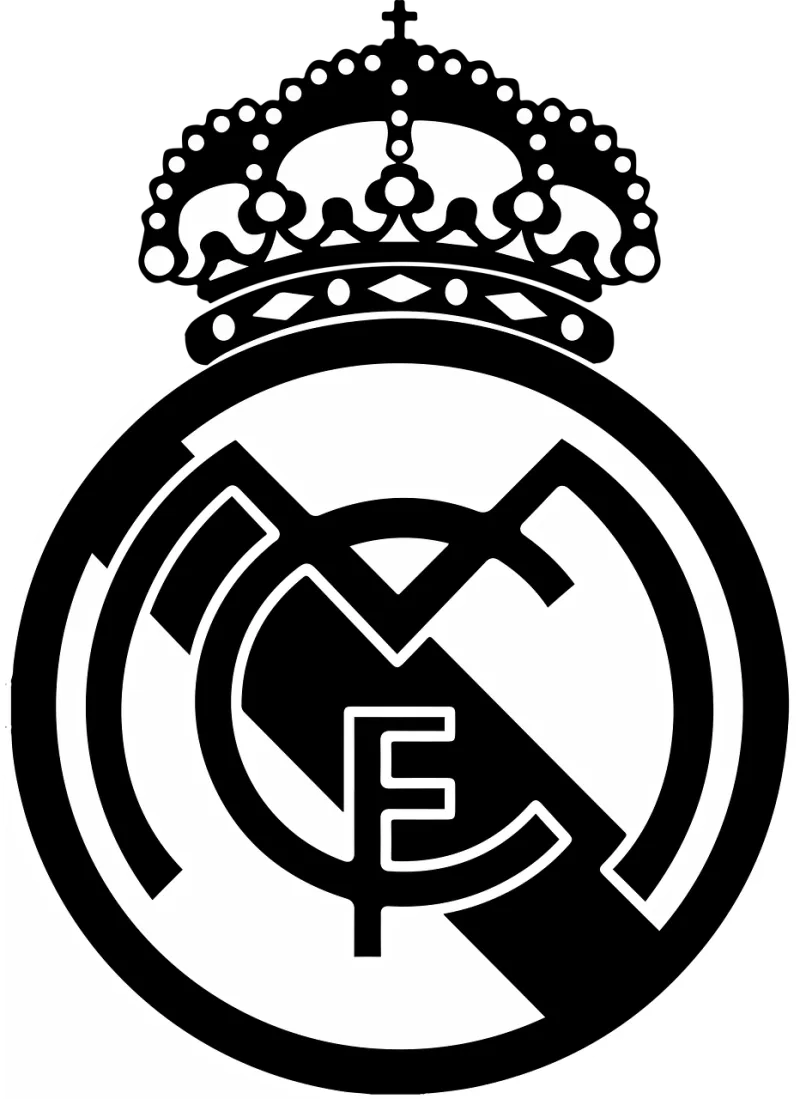Real madrid Madrid Spain Stickdatei – Sport