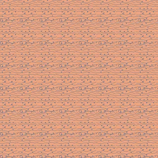 Wave Doodle Pattern Stickdatei